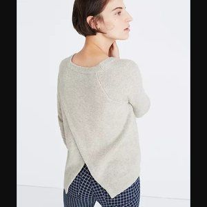 Madewell Province Cross-Back Pullover Sweater